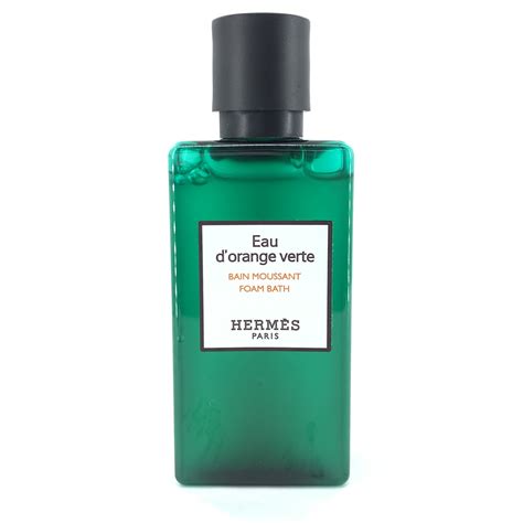 hermes bain moussant foam bath|Hermes hair and shower gel.